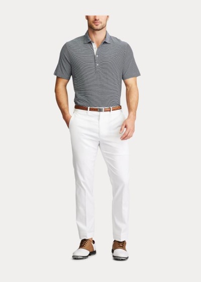 Men's Ralph Lauren Classic Fit Stretch Lisle Polos | 391745TSN